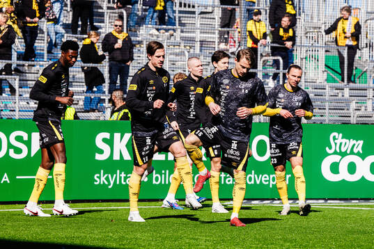 Elfsborgs Simon Olsson och Simon Hedlund