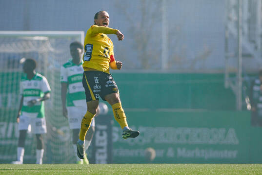 Elfsborgs Niklas Hult jublar