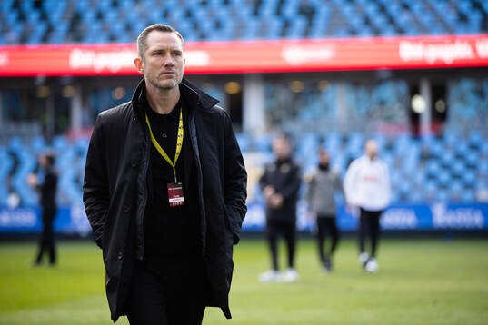 Häckens fotbollschef Martin Ericsson