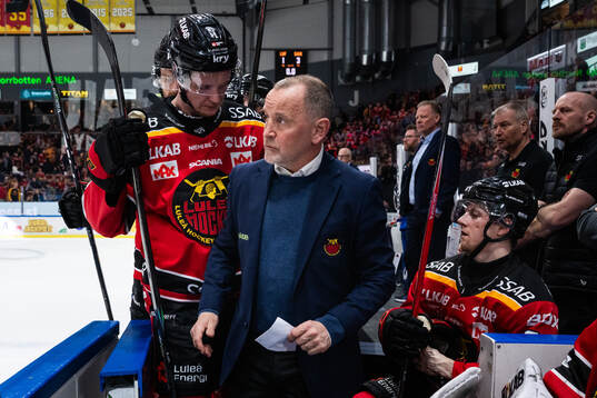 Luleås tränare Thomas Berglund