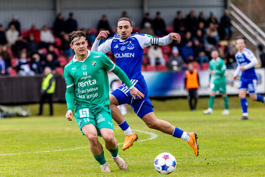 IFK Norrköpings Moutaz Neffati och Ljungskiles Daniel