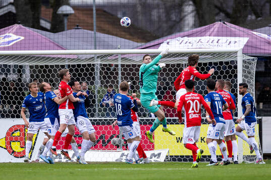 Halmstads målvakt Tim Rönning