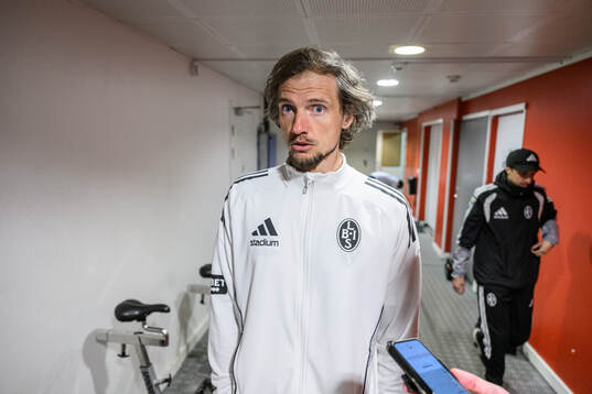 Landskronas tränare Robin Asterhed