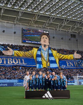 Djurgårdens f.d sportchef Bosse Andersson poserar med