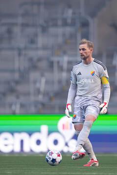 Djurgårdens målvakt Jacob Rinne