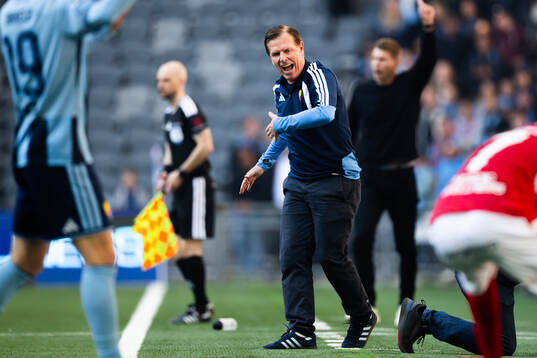 Djurgårdens assisterande tränare Christer Mattiasson