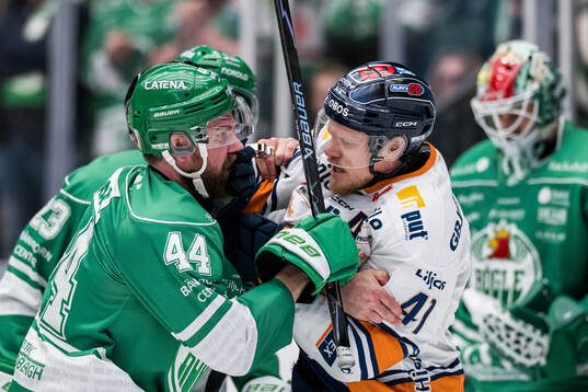 Rögles Calvin De Haan och Växjös Ludvig Nilsson
