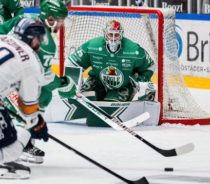 Rögles målvakt Arvid Holm