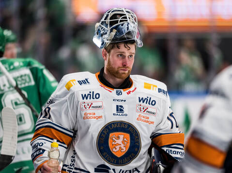 Växjös målvakt Adam Åhman