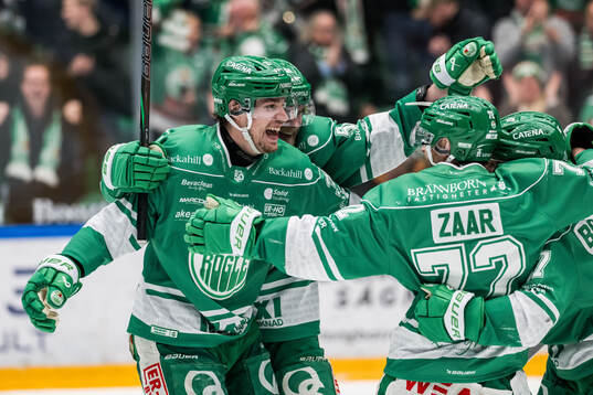 Rögles Albin Sundsvik jublar