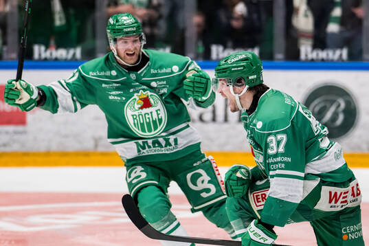 Rögles Albin Sundsvik jublar