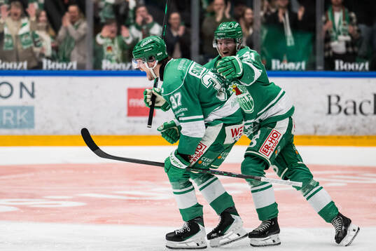 Rögles Albin Sundsvik jublar