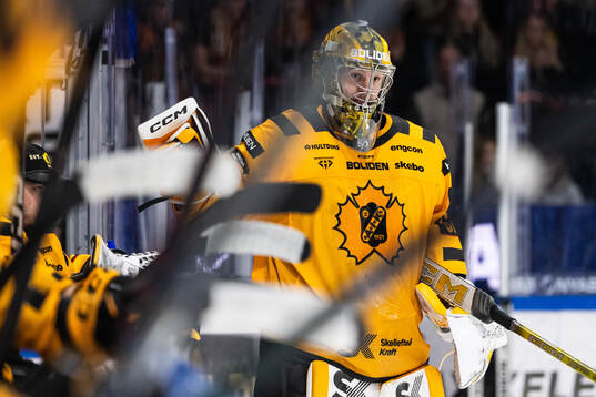 Skellefteås målvakt Linus Söderström