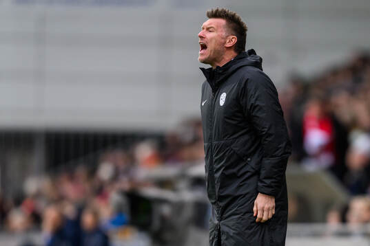 Head coach Sasa Kolman of Slovenia