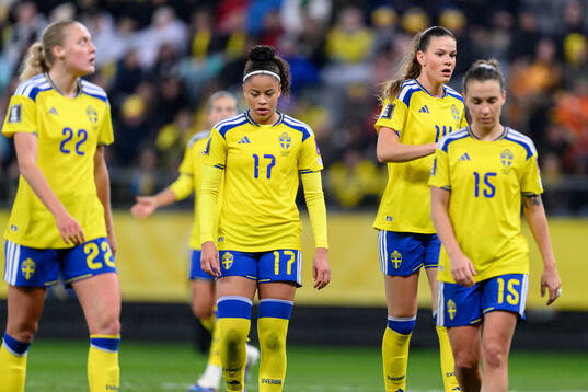 Felicia Schröder och Bella Andersson of Sweden