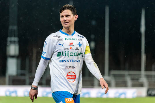 IFK Värnamos Marcus Antonsson jublar