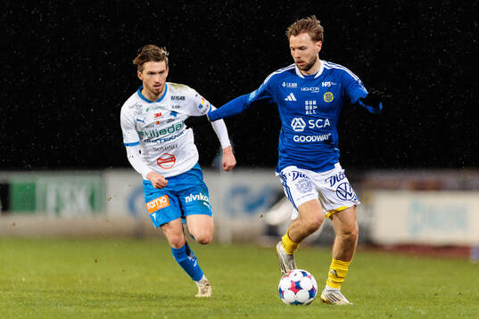 IFK Värnamos Carl Johansson och GIF Sundsvalls Samuel