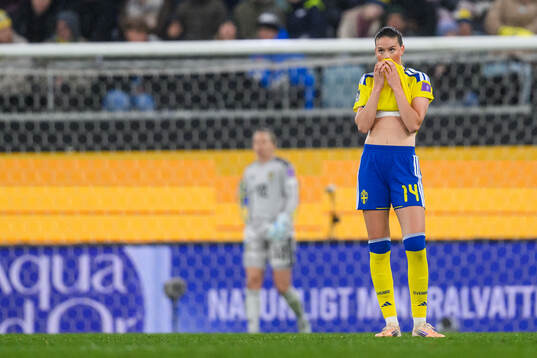 Bla gjennom flere bilder av Football, FIFA Women's World Cup Qualifier, Sweden - Denmark