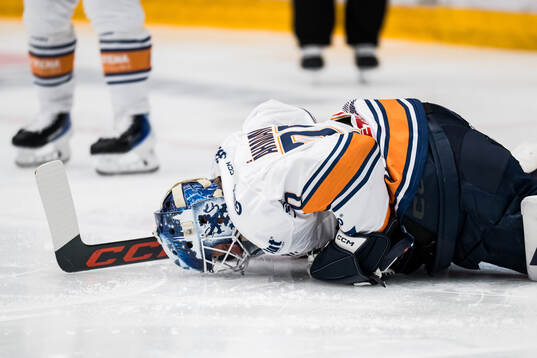 Växjös målvakt Adam Åhman