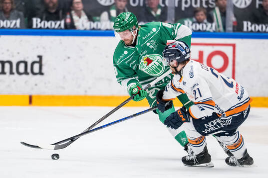 Rögles Linus Sandin och Växjös Brian Cooper