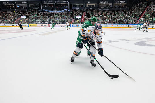 Rögles Albin Sundsvik och Växjös Keegan Lowe