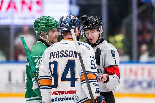 Rögles Anton Bengtsson och Växjös Joel Persson och