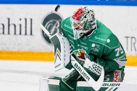 Rögles målvakt Arvid Holm