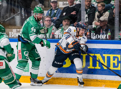 Rögles Calvin De Haan och Växjös Eemeli Suomi