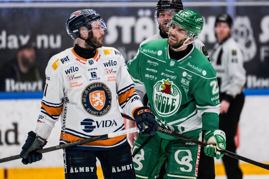 Växjös Brogan Rafferty och Rögles Josh Dickinson