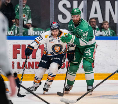 Växjös Felix Robert och Rögles Calvin De Haan