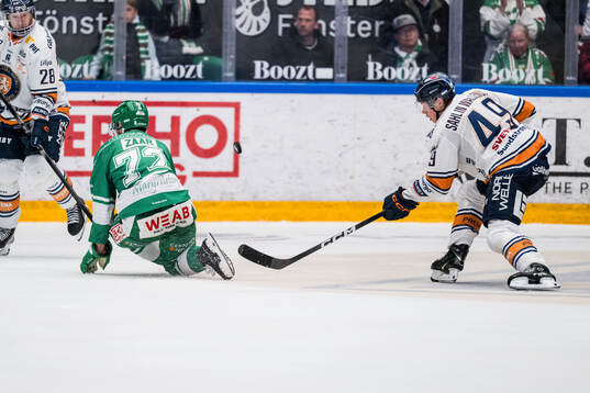 Rögles Daniel Zaar och Växjös Leo Sahlin Wallenius