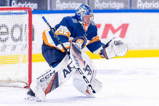 Växjös målvakt Ludvig Persson