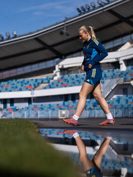Smilla Holmberg of the Swedish women's national football