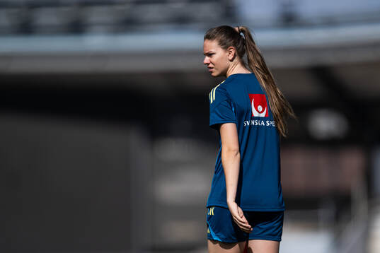 Bella Andersson of the Swedish women's national football