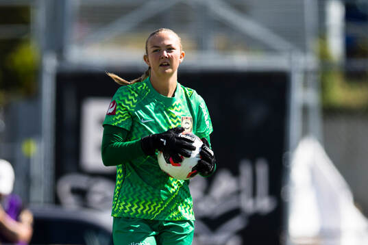 Brommapojkarnas målvakt Clara Ekstrand