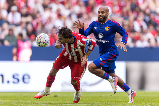 José María Giménez of Atletico de Madrid and Bryan