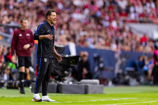 Diego Simeone of Atletico de Madrid