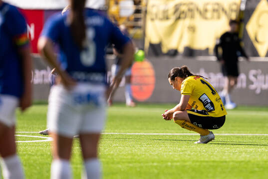Elfsborgs Hedvig Petersson deppar