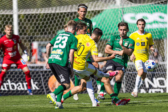 Falkenbergs Elias Mohammad och Varbergs Erion Sadiku