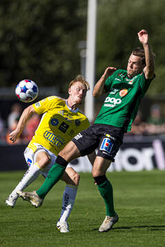 Falkenbergs Linus Borgström och Varbergs Albin Winbo