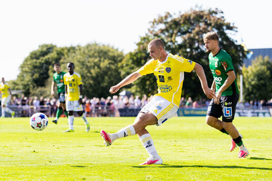 Falkenbergs Nils Bertilsson och Varbergs Olle Werner