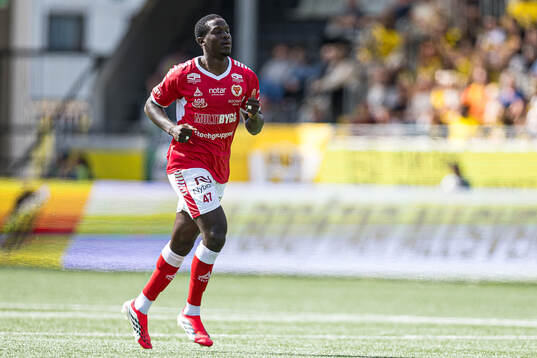 Kalmars Aboubacar Keita jublar