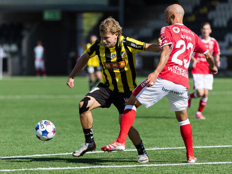 Häckens Simen Hestnes och Kalmars Robert Gojani