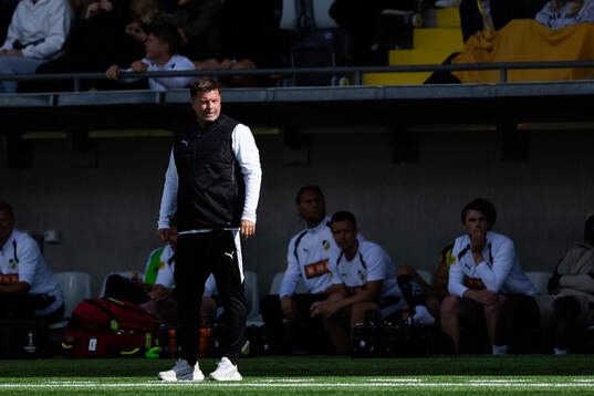 Häckens tränare Jens Gustafsson