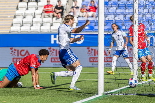 IFK Norrköpings Christoffer Nyman jublar