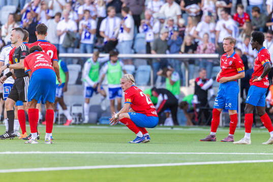 Helsingborgs Leo Hedenberg deppar