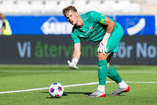 Helsingborgs målvakt Johan Brattberg