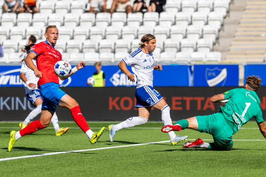 Helsingborgs Jakob Voelkerling Persson och IFK Norrköpings