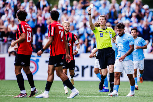 Brommapojkarnas Mohamed-Wael Derbali tilldelas ett gult