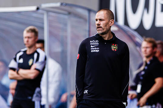 Brommapojkarnas tränare Ulf Kristiansson